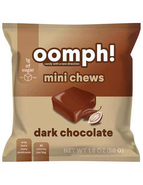 Amazon.com : Oomph! Sweets Mini Chews Low Sugar Chocolate Taffy - Low ...