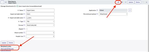 ServiceNow Data Import 的图像结果
