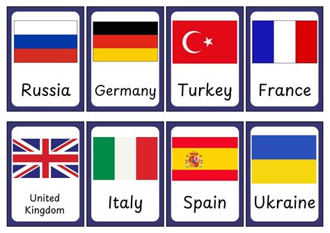 All Country Flags With Names In The World Pdf Free English - Infoupdate.org