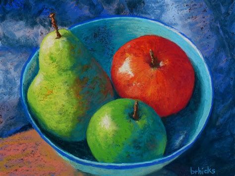 Colorful Fruit Still Life by Becky Roesler
