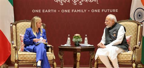 PM Modi holds bilateral talks with PM Meloni of Italy