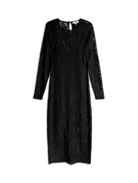 Albaray Lace Maxi Dress, Black
