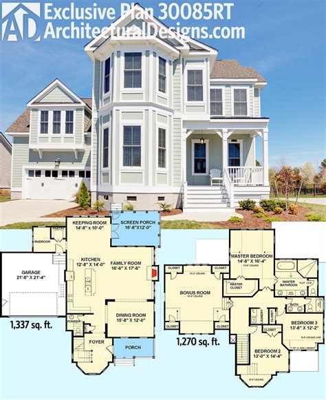 Spacious Victorian House Floor Plan