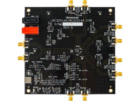 RC32514A-EVK FemtoClock 2 Evaluation Kit - Renesas | Mouser