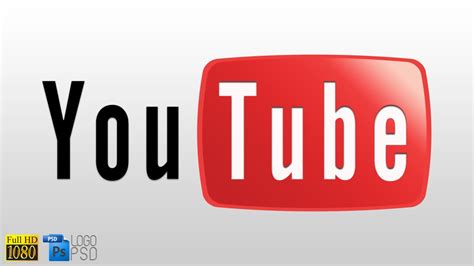 18 YouTube Logo PSD Images - Cool YouTube Logo Transparent, YouTube ...