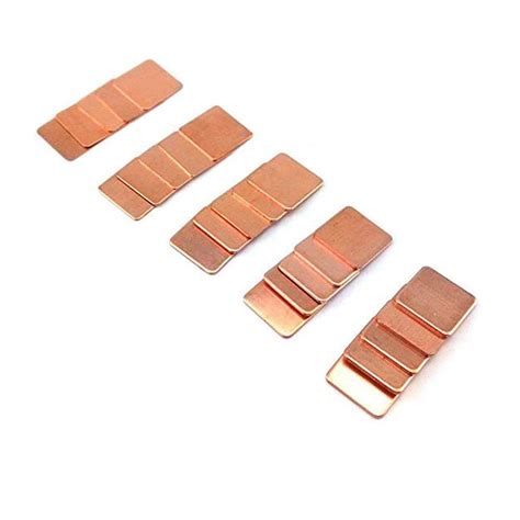 Easycargo 100pcs 12 sizes 15mm Copper Pad Shim Kit, India | Ubuy