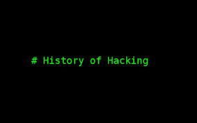 Image result for Computer Hacking History