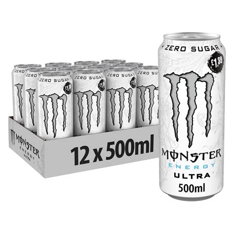 Monster Zero Sugar Energy Ultra PMP £1.39, 12 x 500ml |Co...