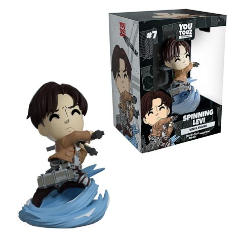 Youtooz Spinning Levi 4.5" Vinyl Figure, Collectible Levi Ackerman ...