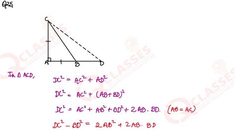 class9 ICSE Maths ML AGGARWAL Chapter Pythagoras Theorem
