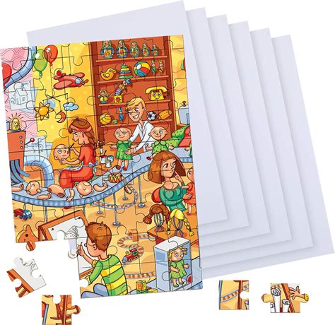 30 Sheets Puzzle Saver Peel Puzzle Glue Sheet Clear Adhesive Puzzle ...