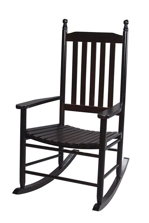 Gift Mark Adult Tall Back Rocking Chair, Espresso : Amazon.in: Home ...