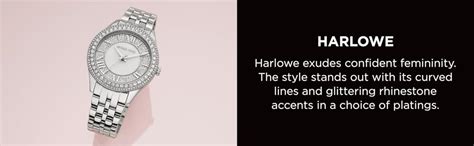 Michael Kors Harlowe Analog Rose Gold Dial Women's Stainless Steel ...