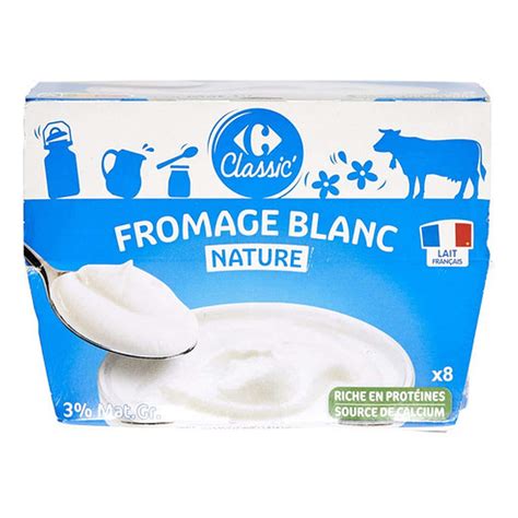 Buy Carrefour Classic 20% Fat Plain Fresh Cheese, 100g, Pack of 8 ...