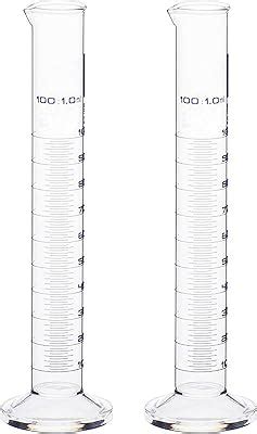 Buy Labworld Glass Measuring Cylinder 25ml Borosilicate Graduated Tube ...