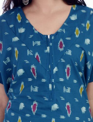 Women's Garment - Block Printed Cotton Kaftan Manufacturer from Jaipur