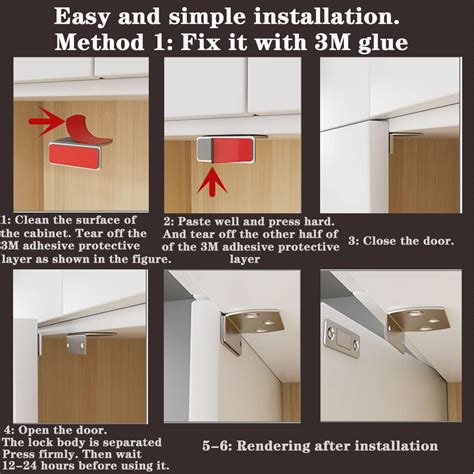 Buy Cabinet Magnetic Catch 4 Pack Cabinet Magnet Latch Magnetic Door ...