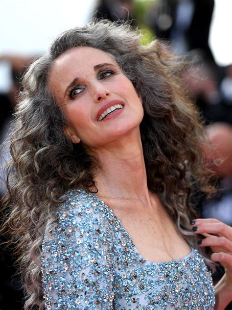Andie MacDowell on Why Embracing Her Gray Hair Is the Ultimate ‘Power Move’ | Vogue