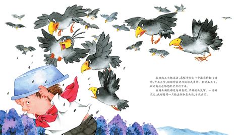 幼儿园故事——孔雀和乌鸦争吵 PPT课件