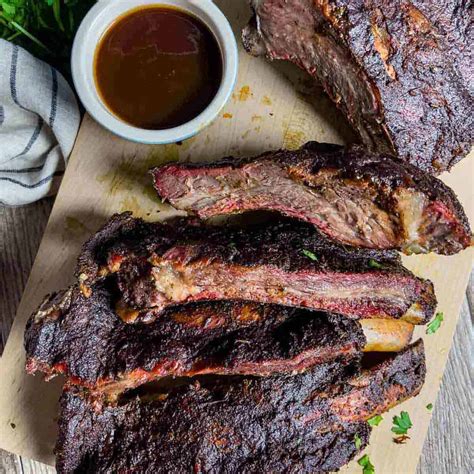 Traeger Beef Ribs - Rad Foodie