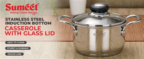 Buy Sumeet Stainless Steel Induction Bottom (Encapsulated Bottom ...