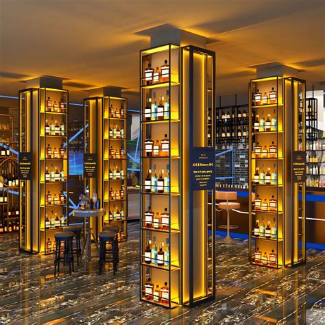 Modern Simple Floor Wine Rack Rectangle Shape Wine Bottle Rack for ...