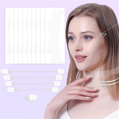 Amazon.com : Face Lift Tapes, Neck Lift Tapes Ultra-Thin & Transparent ...