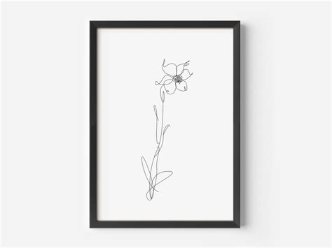 Image result for Minimalist String Drawing Flower
