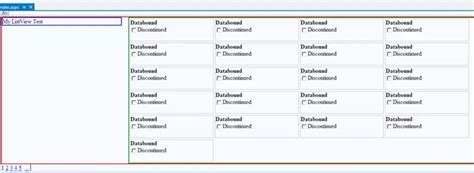 ASP. Net ListView DataBinding Tutorial - Free Source code Download ...