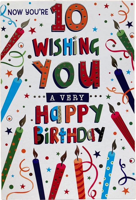 Funny 10th Birthday card, Jokes Birthday Card, 10 Jokes for a Ten Year ...