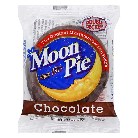 MoonPie Chocolate Double Decker MoonPie - Shop Snack cakes at H-E-B