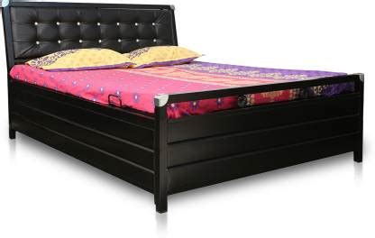 Flipkart Perfect Homes Javier Metal Double Hydraulic Bed Price in India ...