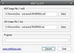 Image result for Convert MDF to ISO
