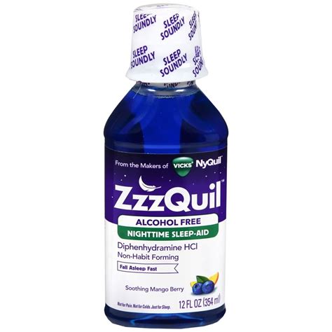 VICKS ZZZQUIL MANGO BERRY 12 OUNCE 2-6-12 FLUID OUNCE – Medcare ...