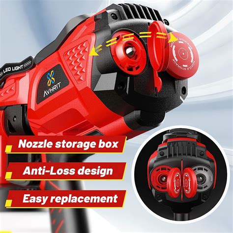 Buy Cordless Paint Sprayer, 20V 550W HVLP Sprayer Gun, with 3 Copper ...