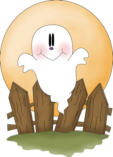 Halloween Ghosts Clipart. - Oh My Fiesta! in english
