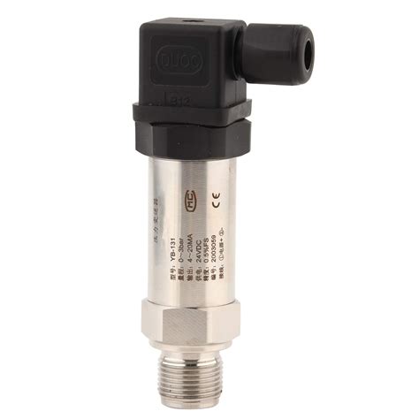 Pressure Transmitter Transducer, 24V DC 0-3bar Silicon Pressure ...