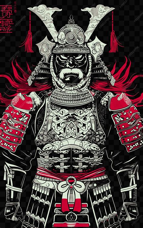 Premium PSD | Psd vector chinese han warrior portrait with traditional ...