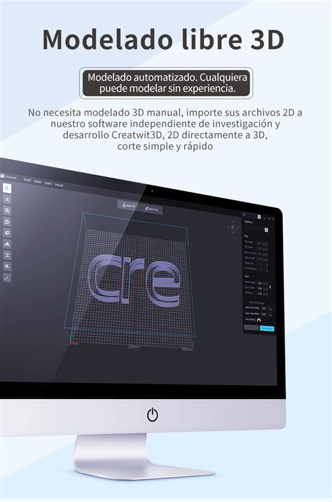 Channel letter 3D printer in Spanish