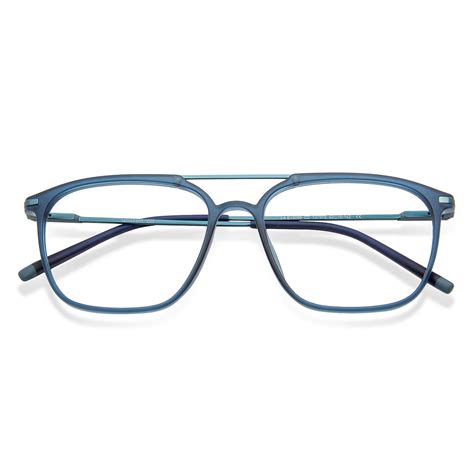 Buy Sky Blue Full Rim Square Lenskart Air fusion LA E13069-C2 ...
