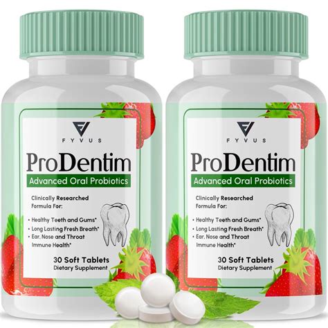 Buy (2 Pack) Prodentim Chewable s Dental Candy Melts for Gums and Teeth ...