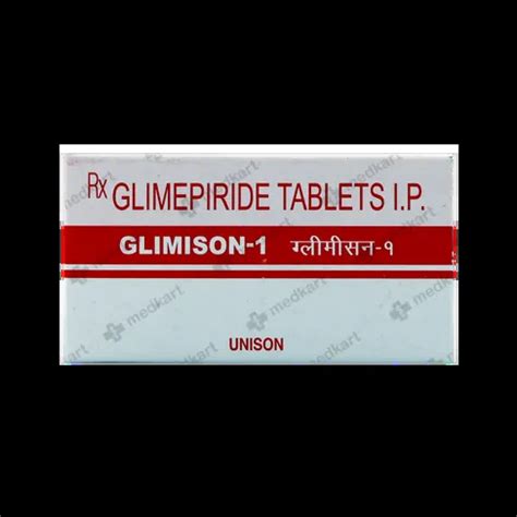 GLIMISON 1MG TABLET 10'S : View Price, Combination and Alternatives ...
