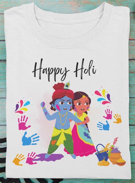 Splash into Holi Fun - Happy Holi Unisex T-Shirt – Moda Veda