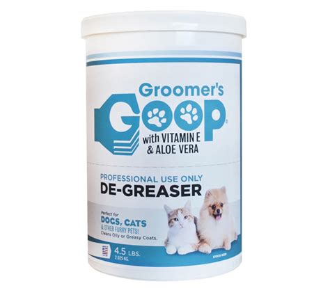 GOOP 犬猫用 脂落とし クリーム L (2kg) | FOLDY Groomer's GOOP