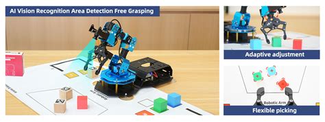 ArmPi FPV AI Vision Raspberry Pi ROS Robotic Arm - ThinkRobotics ...