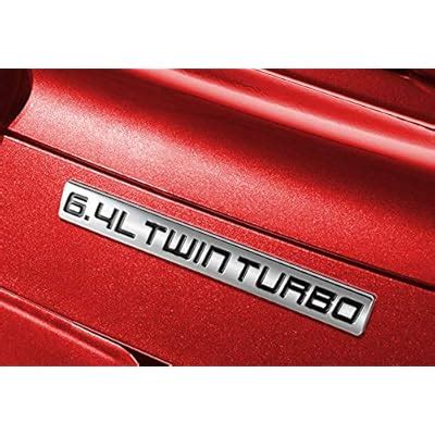 EPARTS 6.4L Twin Turbo Badge Sticker Aluminum India | Ubuy