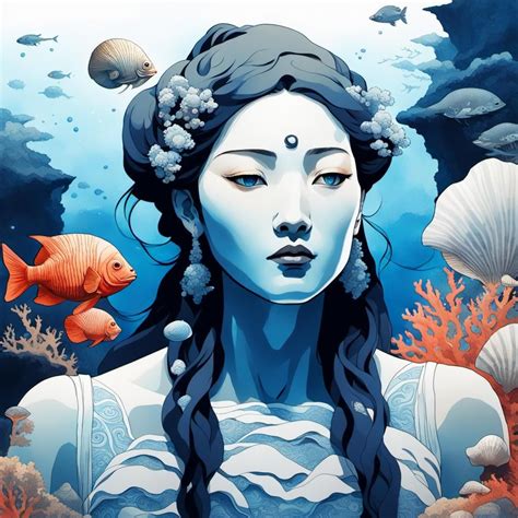 Goddess of the Deep - AI Generated Artwork - NightCafe Creator