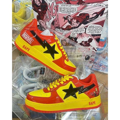 Marvel x Bape Bapesta Pack | Nice Kicks
