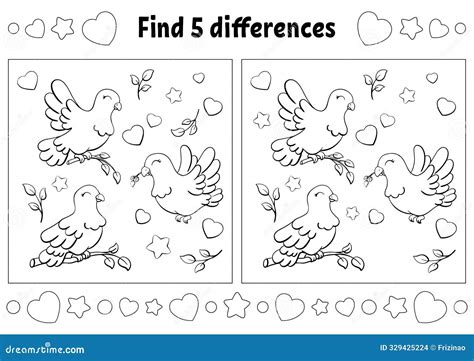 Find Differences Worksheet for Kid 的图像结果