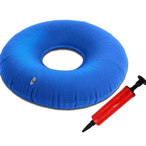 Metron Inflatable Donut Seat Cushion for Haemorrhoids Piles Fistula ...